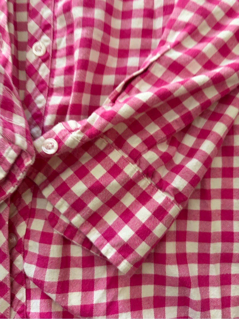 Vineyard Vines Pink and White Gingham Button-Down Shirt - Picture 4 of 9